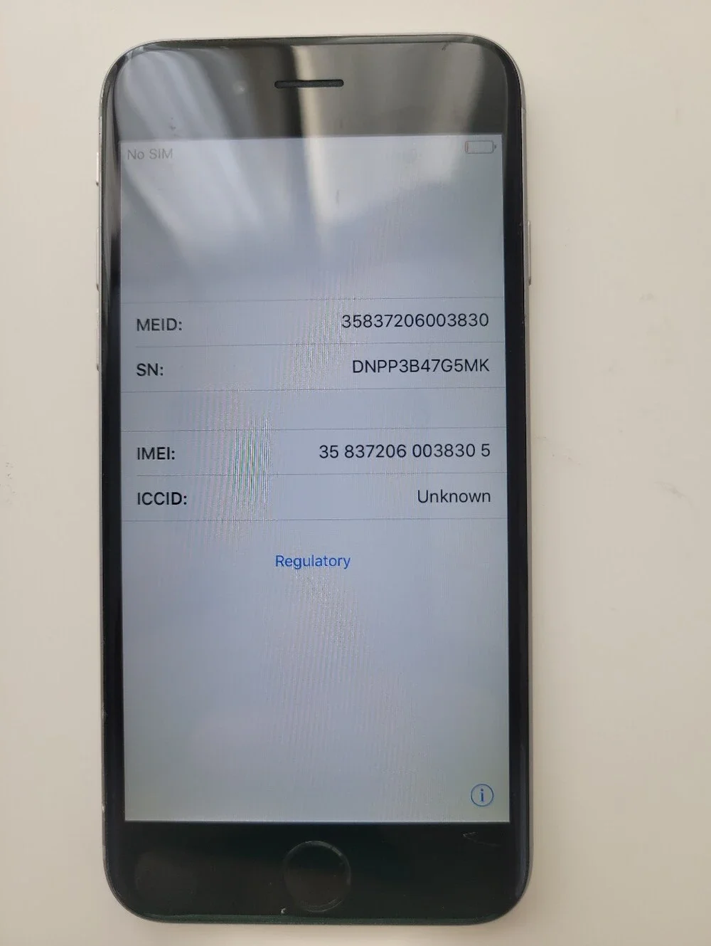 Apple iPhone 6 in Space Gray Used Unlocked 128 GB **AJ**